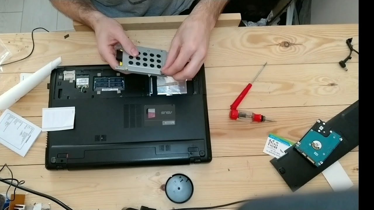 ASUS X55A SSD MONTAJI # ASUS X55 UPGRADE # ESKİ LAPTOP SSD MONTAJ # LAPTOP PERFORMANS ARTTIRMA