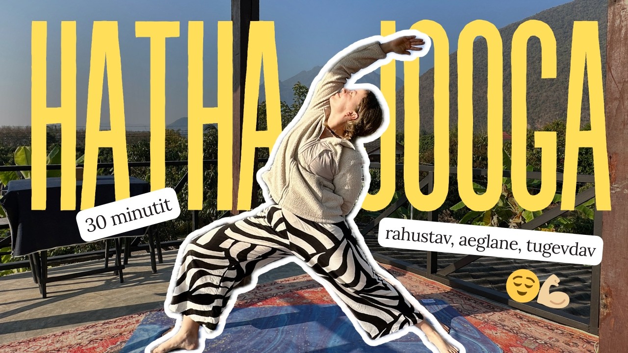 30 minutit │ rahustav ja aeglane hatha jooga 🪷