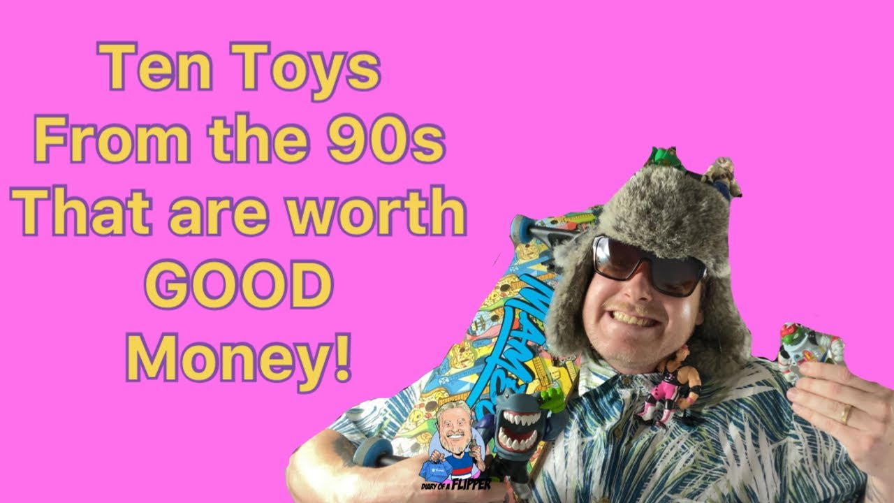 Ten Vintage 90s Toys to look out for that are worth GOOD money on eBay!!