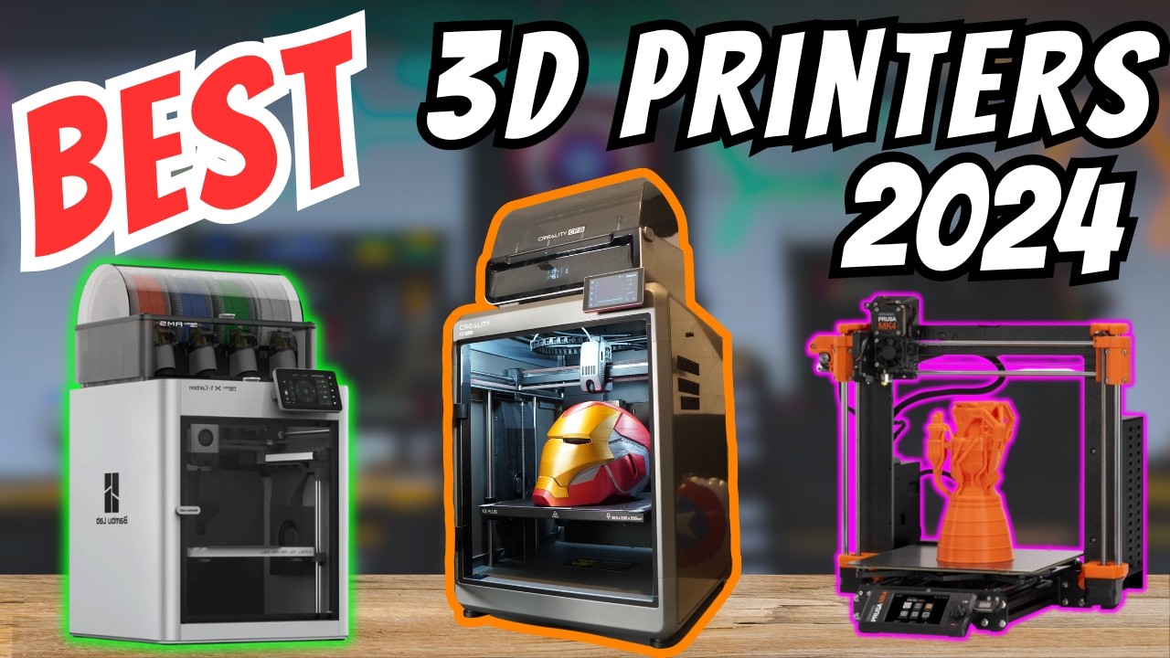 Best 3D Printers of 2024! For Beginners and Pros!