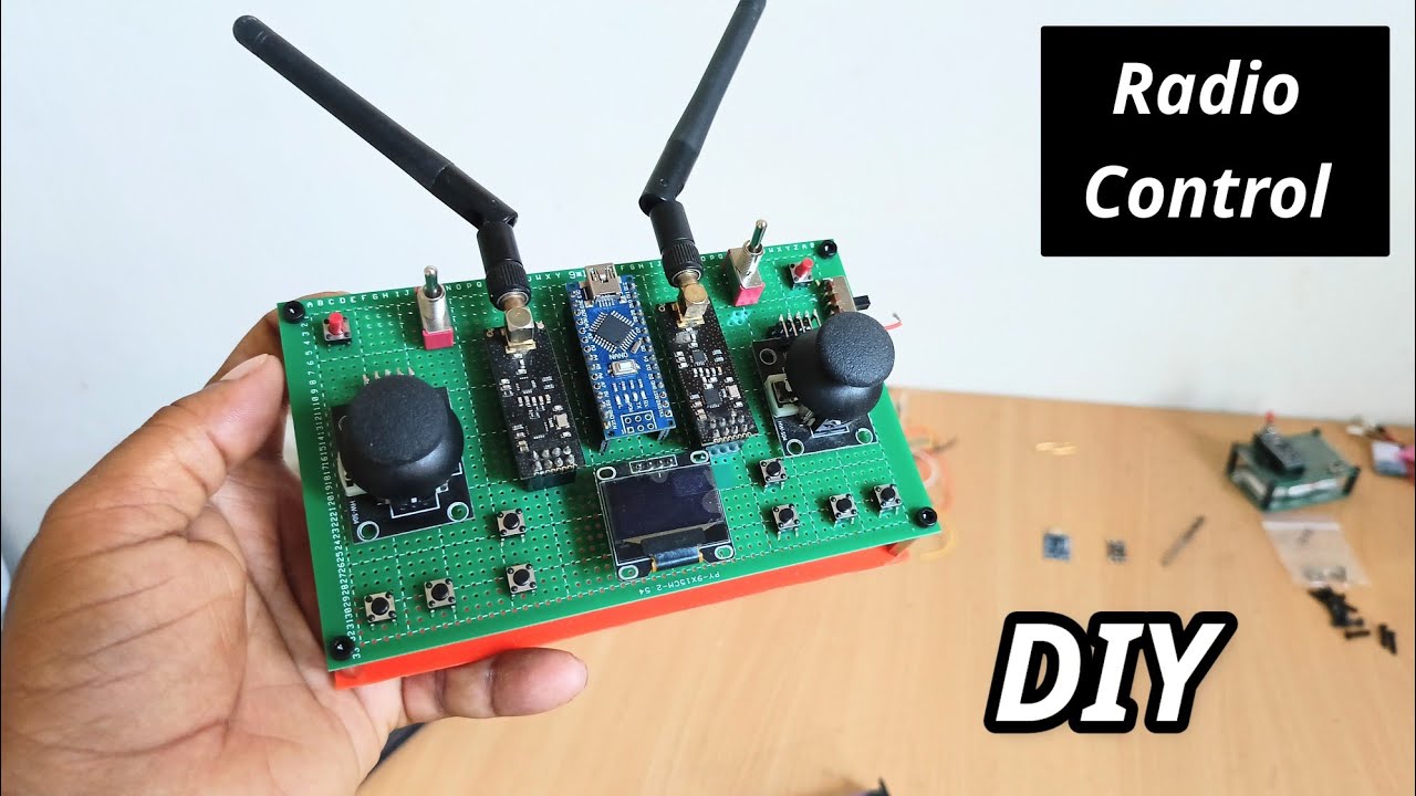 The Cheapest fully functional DIY Radio Controller For Drone, Rc Plane | DIY Arduino Transmitter 