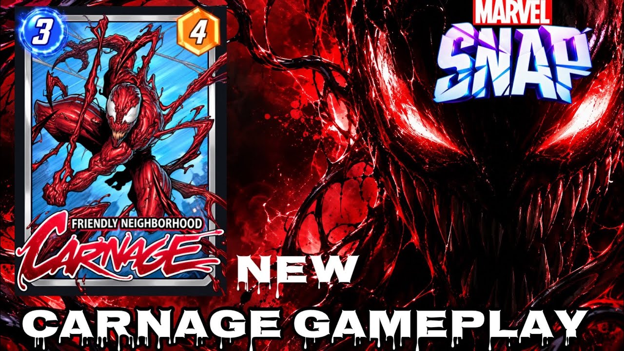 NEW CARNAGE IN ACTION! 👀 | Marvel Snap Upcoming Card