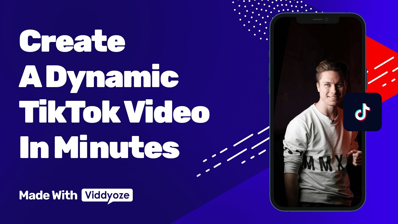 How To Make An Animated TikTok | Made With Viddyoze