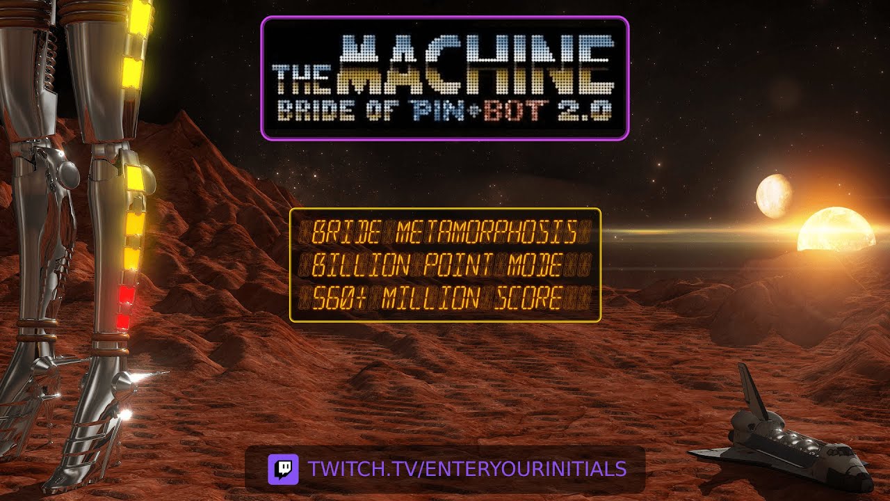 Bride of Pinbot 2.0 - NEW GC Score - Metamorphosis & all wheel modes!