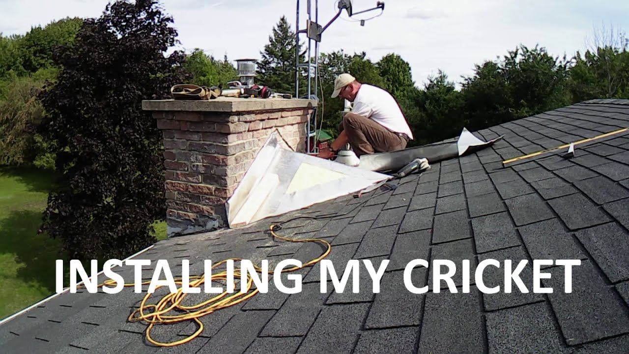DIY Cricket Install on an existing Roof