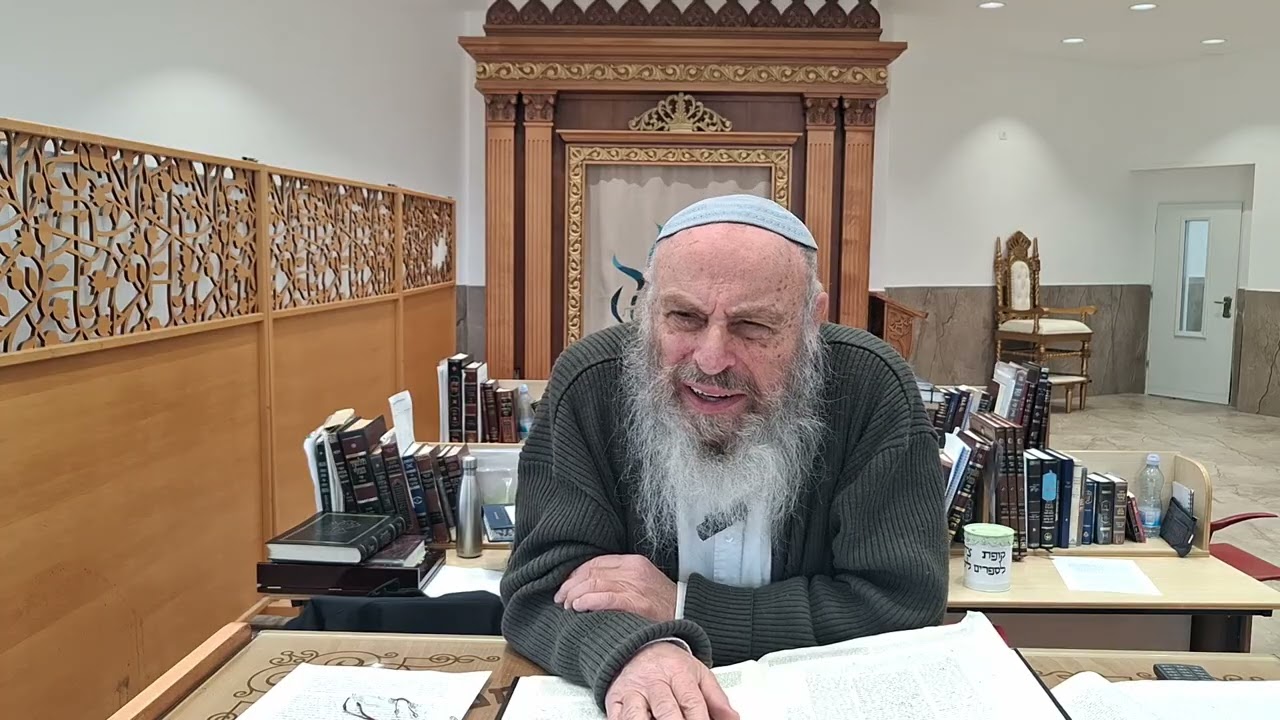 הרב מיכאל ברום | שיעור כללי - נתן הוא ואמרה היא