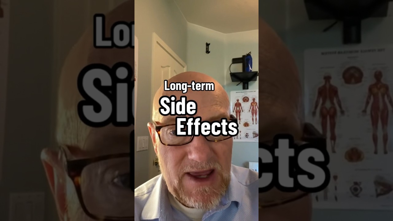 What are the long-term use side effects of Lupron?