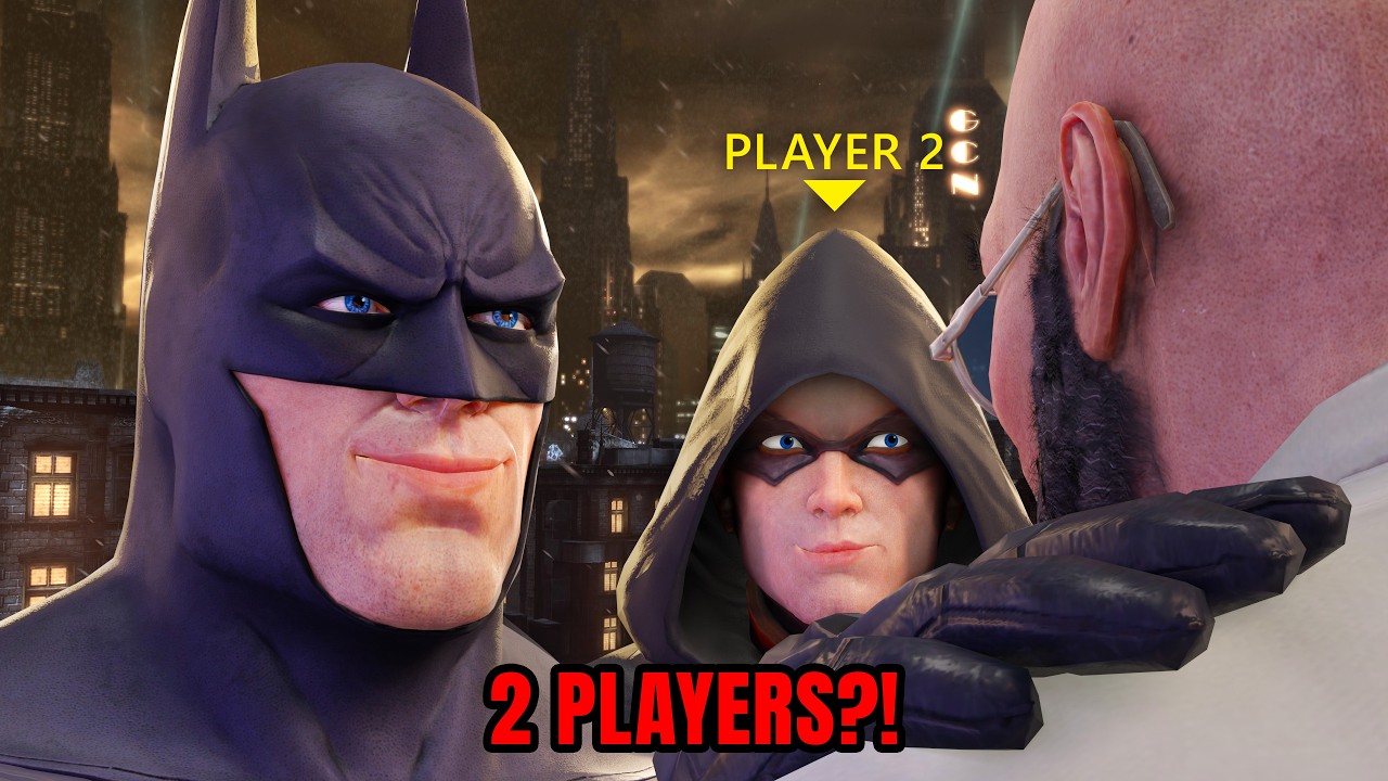 Для прохождения этого невероятно сложного мода для Arkham City требуется два игрока.