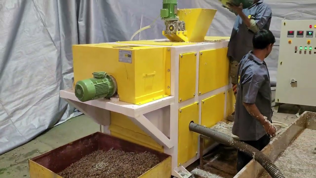 SD - SQUEEZER DENSIFIER - Plastic wet waste drying and densification (Agglo.) in one step