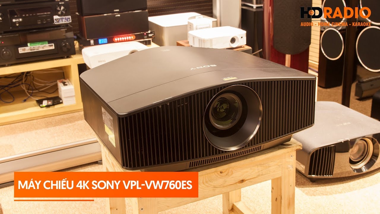 (Ngừng Sản Xuất)  M&aacute;y Chiếu 4K Sony VPL VW760ES