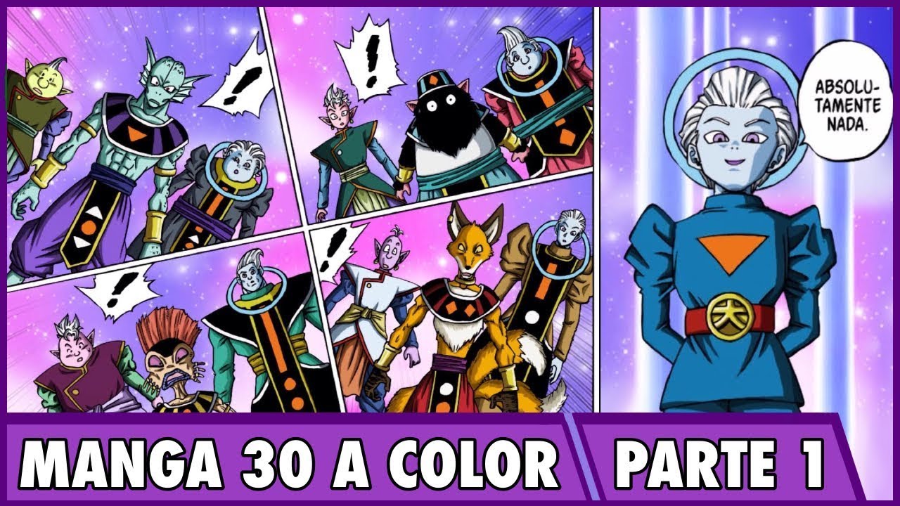 DBS manga 30 a color (parte 1/2).