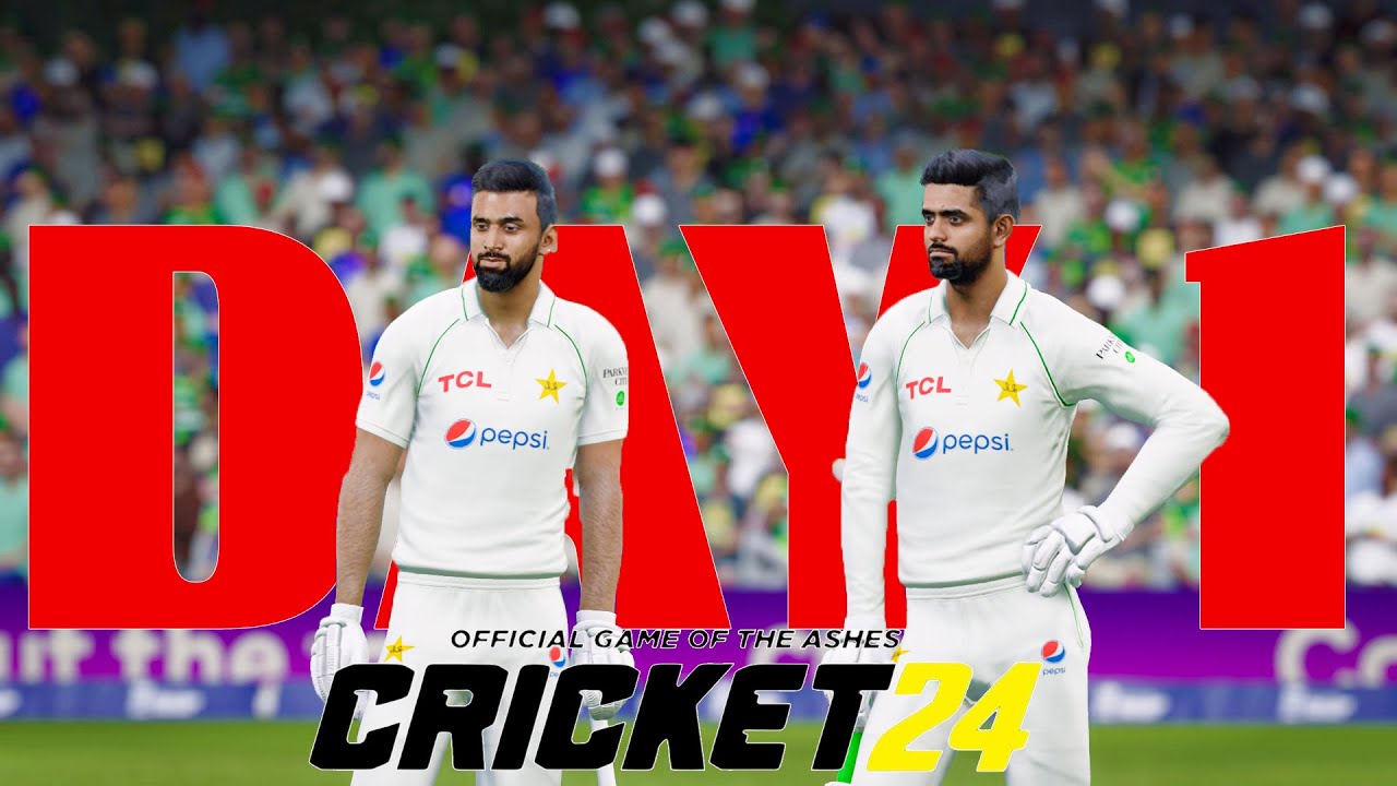 Struggling Against Spin Bowling at lords Test Match Day 1 India Vs Pakistan | Cricket 24