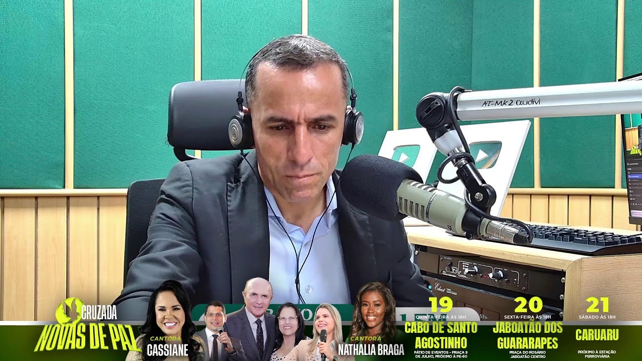 AO VIVO | Rádio Novas de Paz 88,1 FM – Um Culto no seu Lar 14/03/2026 | Palavra, Louvor e Oração.