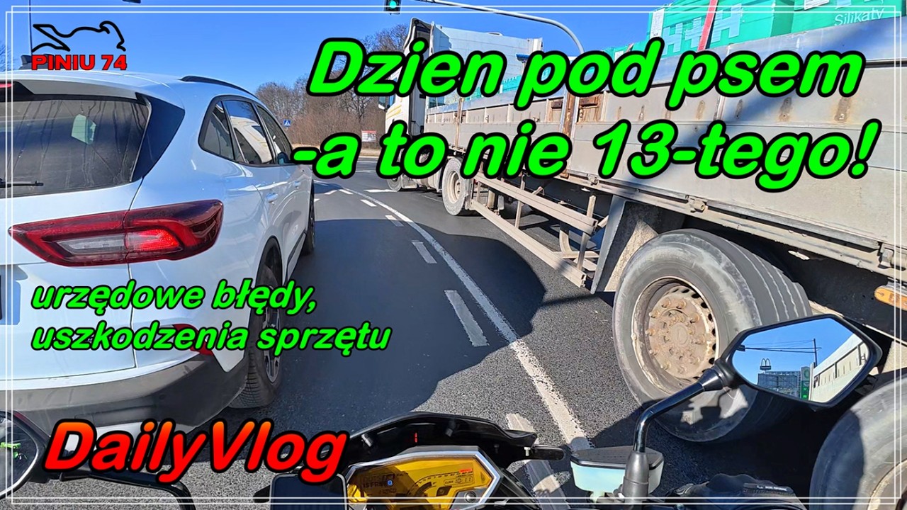 Dzień pod psem -a to nie 13tego! | Urzędowe błędy, uszkodzone sprzęty | DailyVlog