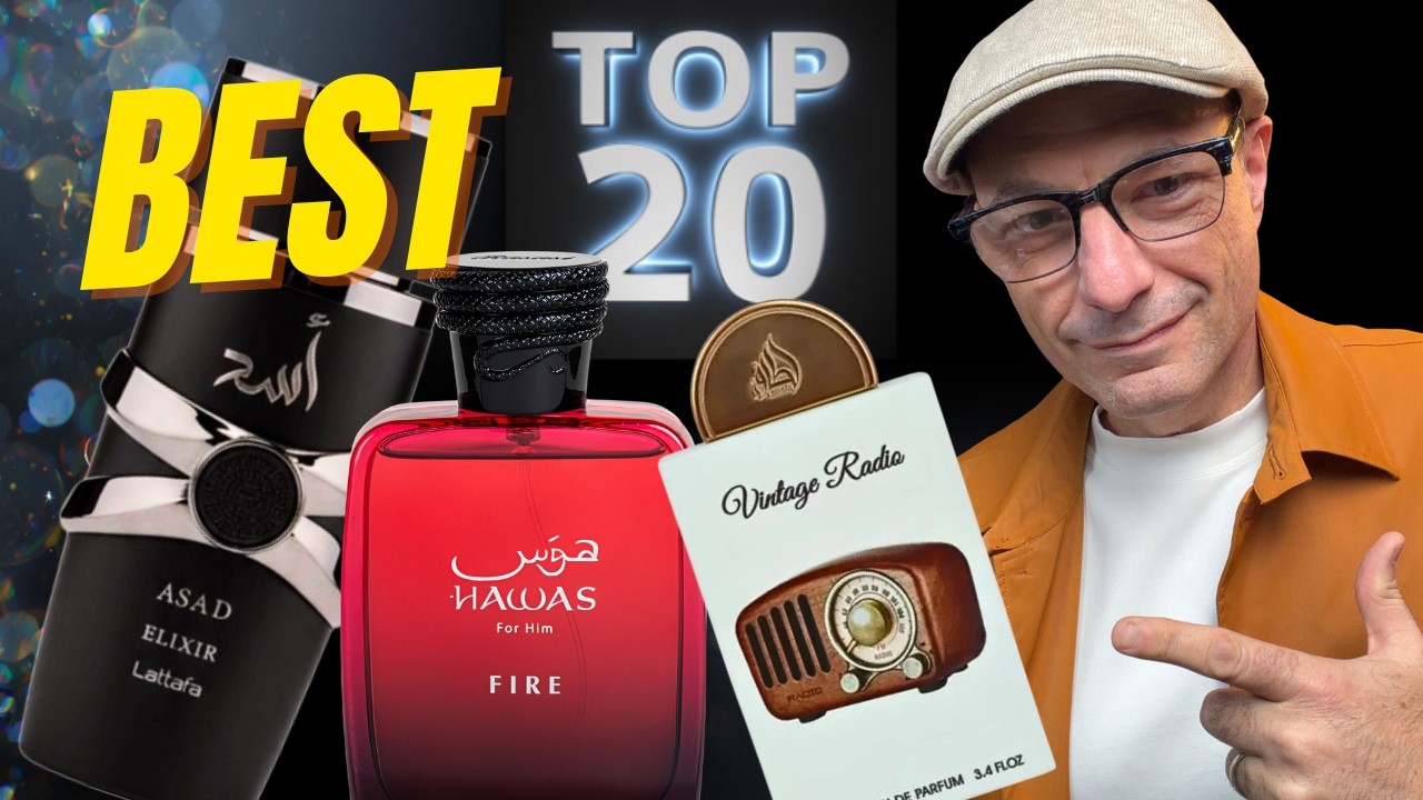 Forma una COLECCIÓN de 20 perfumes árabes TOP