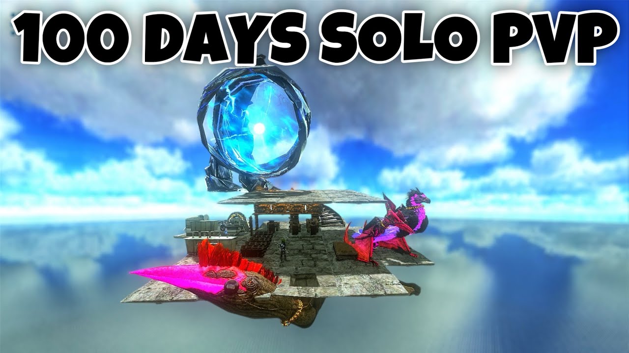 I Survived 100 Days Solo PvP Ark Mobile | Upgrade Base + Raiding | S16 EP. 1-5
