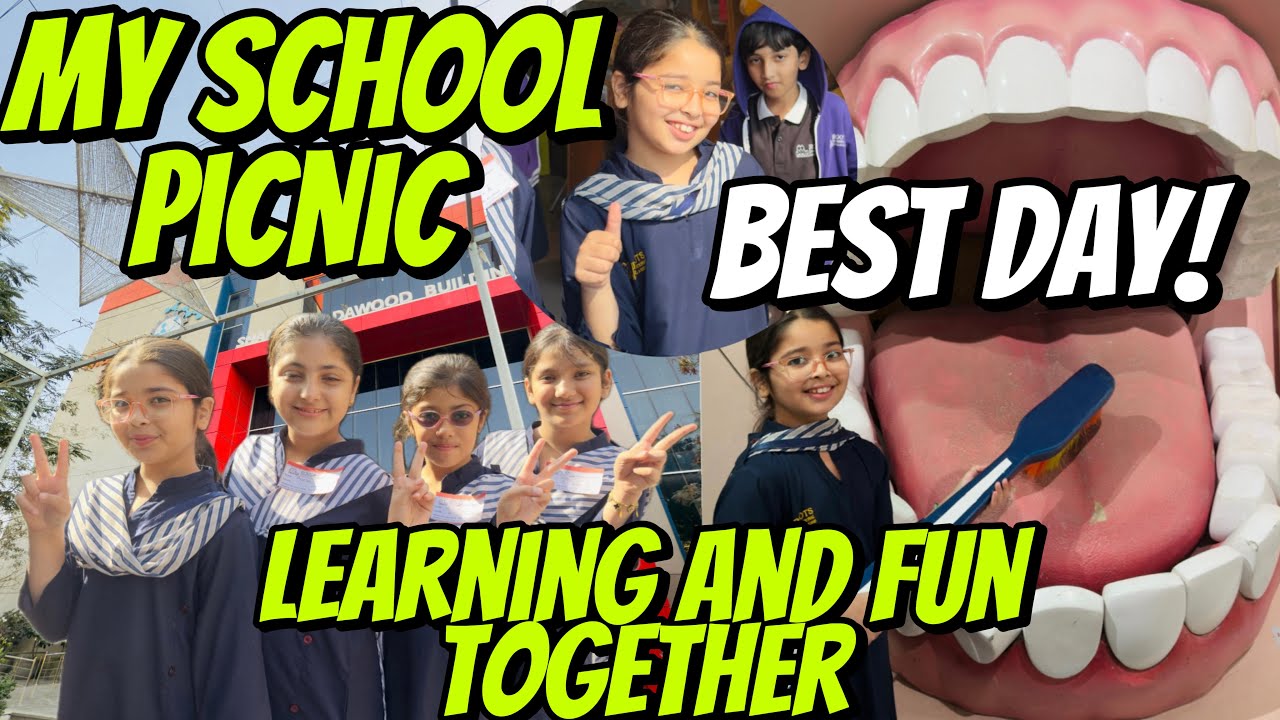 Aayat Arif II My school picnic ( BEST DAY ) learning and fun together II vlog