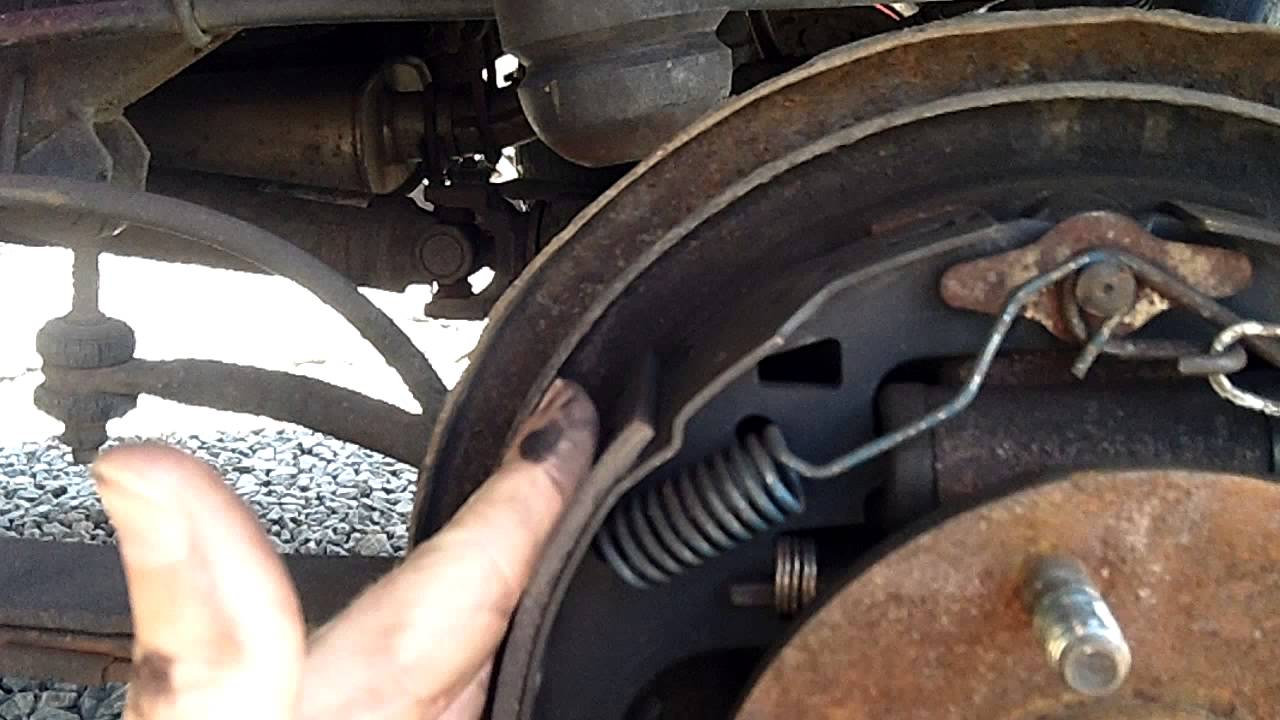 1997 Chevy Blazer "TIP" stop Drum Brakes hanging up / grabbing!
