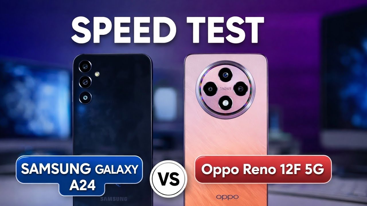 Samsung Galaxy A24 |vs| Oppo Reno 12f 5G | in 2026 #samsung #tech #oppo #galaxy #smartphone 