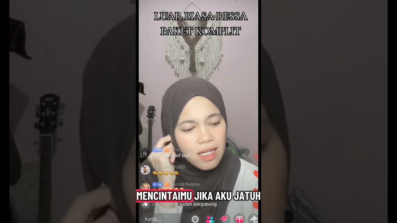 Ressa nyanyi lagu korea #livetiktok #ressa1310 