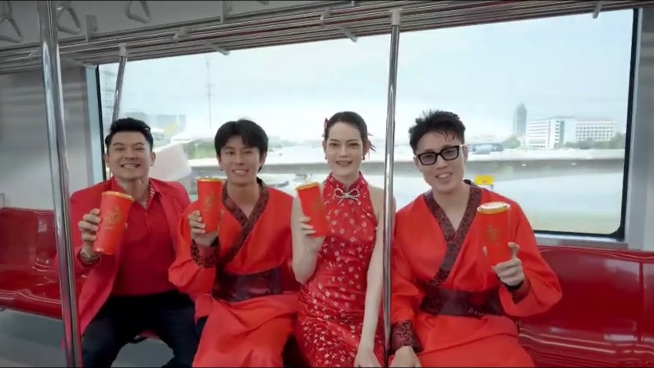รถไฟฟ้าสายสีแดง Happy Chinese New Year 2025