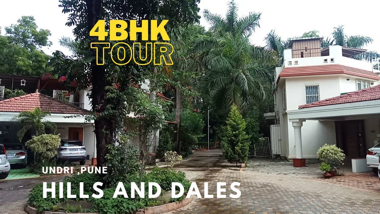 4BHK Row House Hills And Dales at Undri Pune | NIBM | Pune South | Call 8999431305