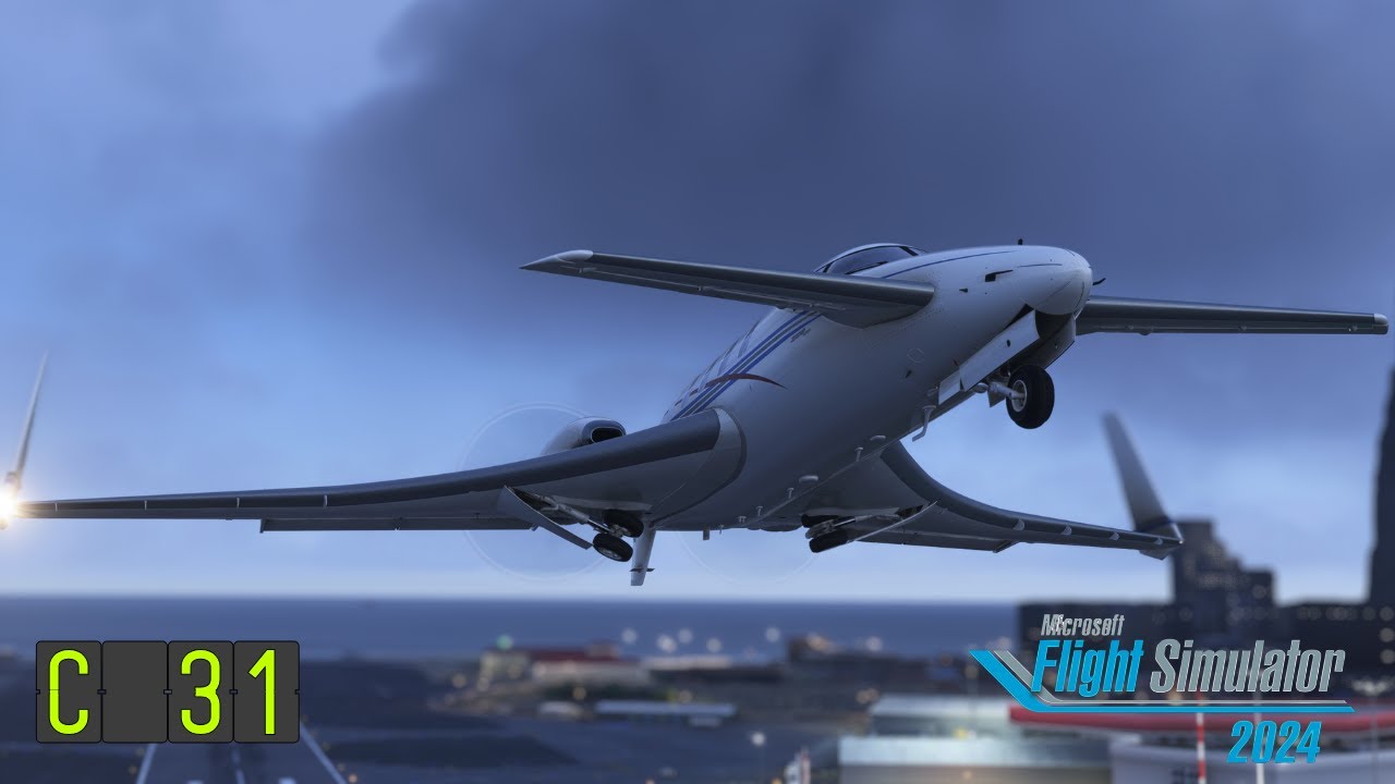 Starship Flight Simulator 2024 | Gibraltar ✈︎ Geneva | Sleep Flight | 