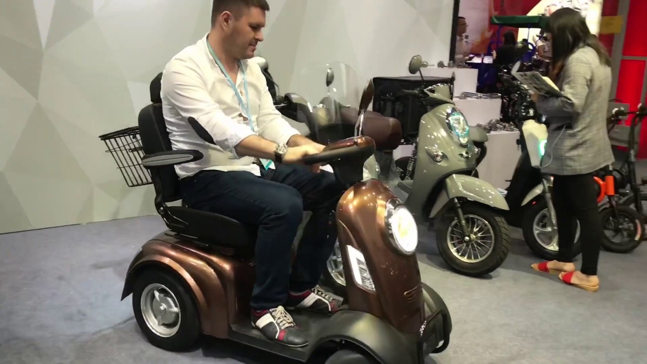 Электро скутер Eco Koleso T1 для пенсионеров и инвалидов.Кресло коляска с электроприводом
