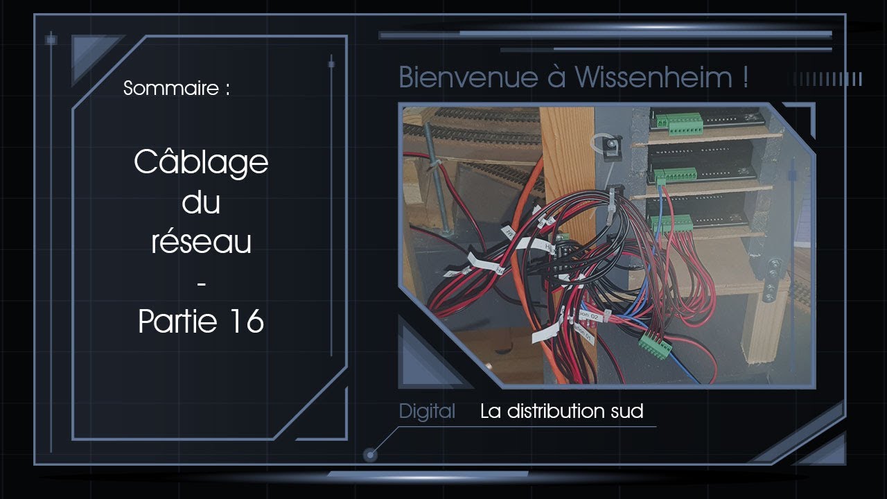 Câblage du réseau - Rétrosignalisation sud
