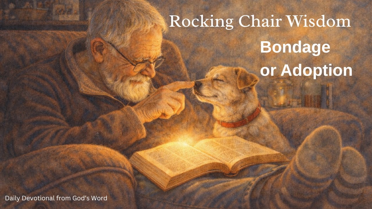 Bondage or adoption. 