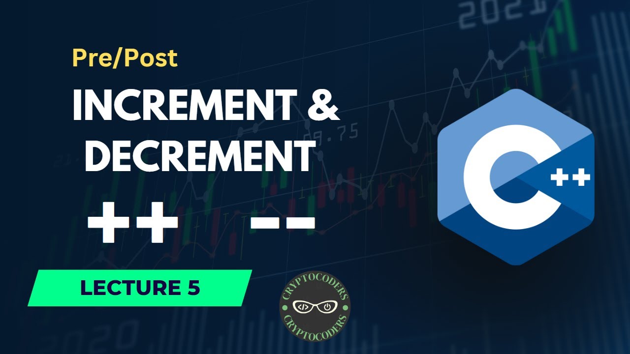 Increment and Decrement Operators in C++ | Pre-Increment and Post-Increment in C++ | Lecture 5