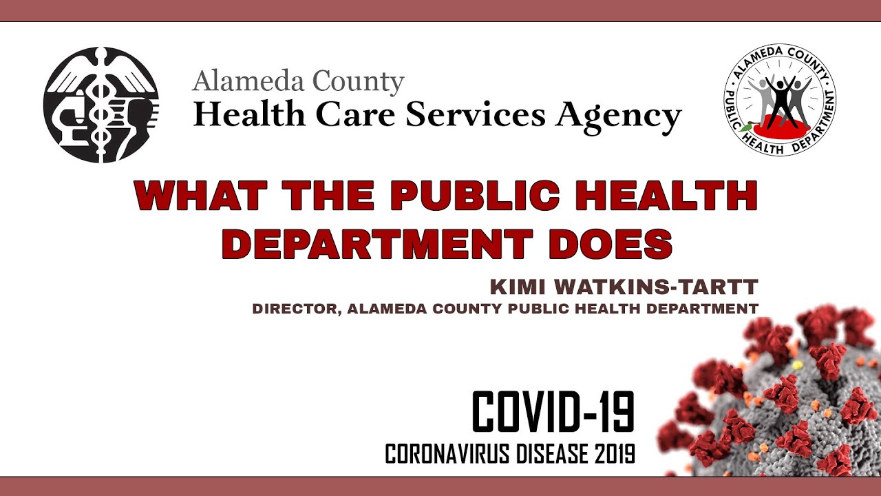 COVID-19: What the Public Health Department does