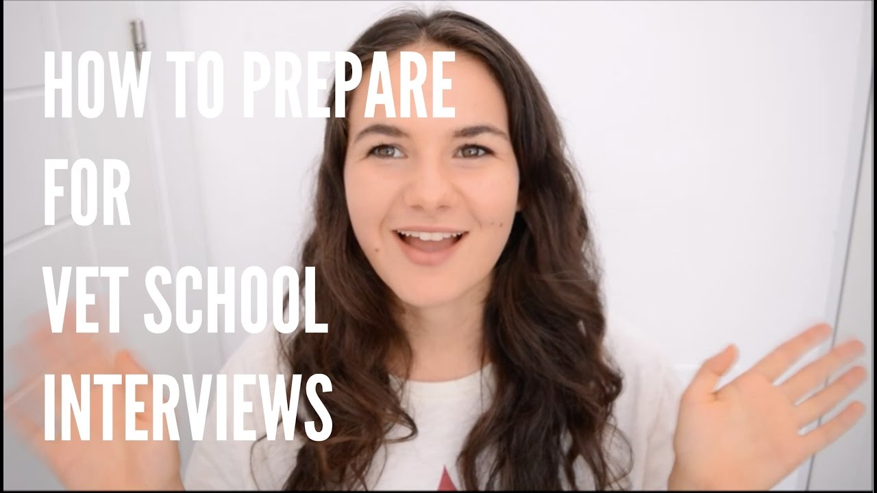HOW TO PREPARE FOR VET SCHOOL INTERVIEWS / MED SCHOOL
