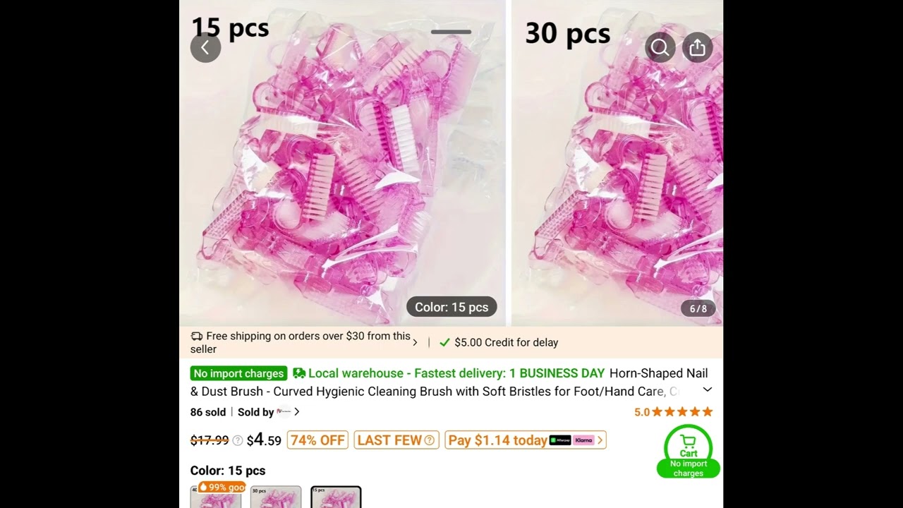 Realitos de agradecimiento de  TEMU para mis clientas 