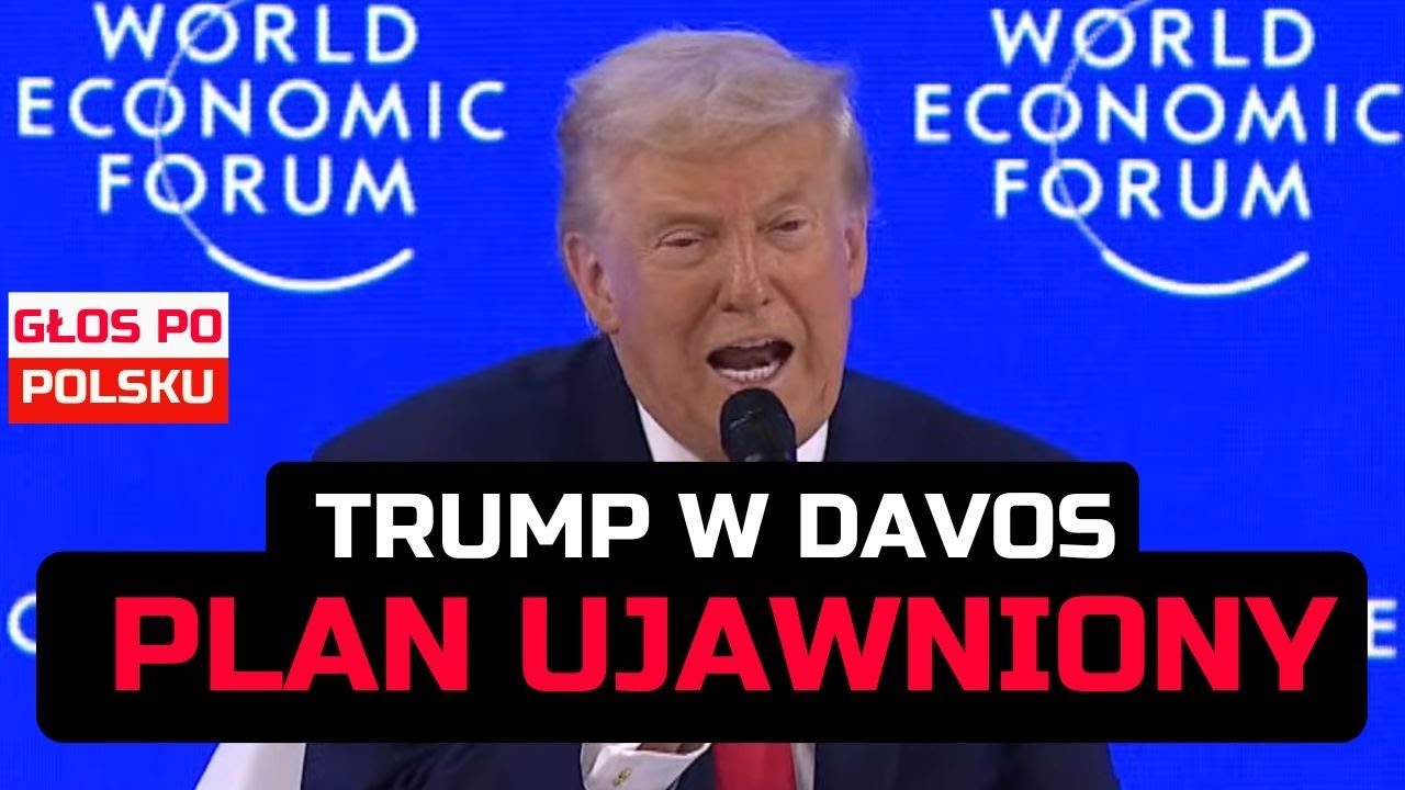 Szokujące słowa TRUMPA w Davos: „Bierzemy Grenlandię!” (GŁOS PO POLSKU) cz. 1