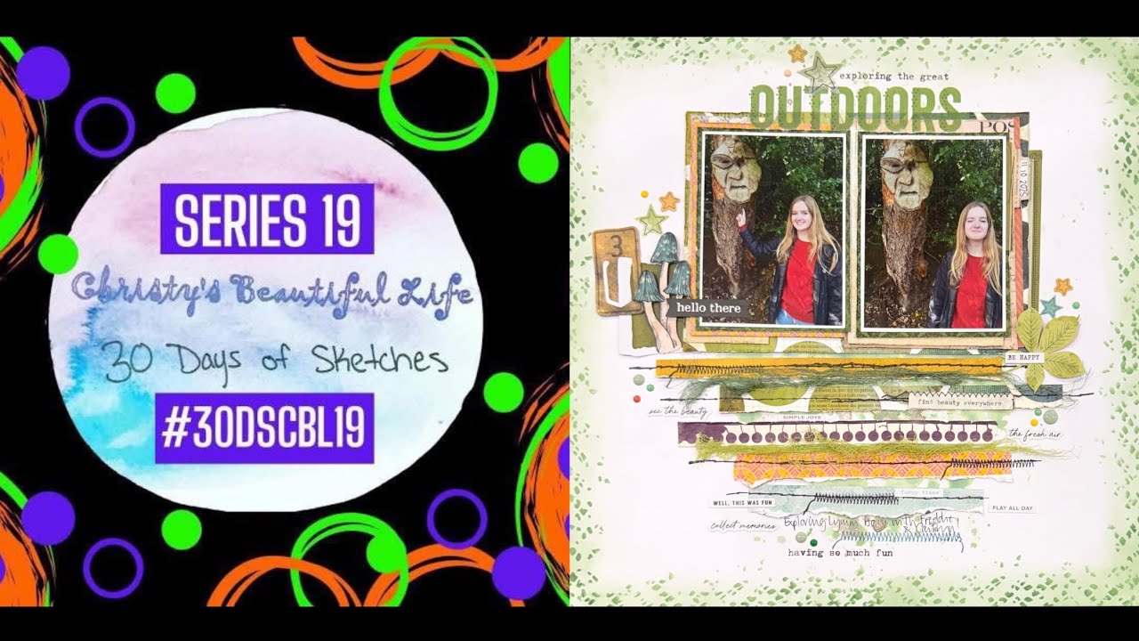 Видео процесса создания скрапбука #673 #30dscbl19 День 16 @jessicaemichaels Диковины Виллоу Гроув