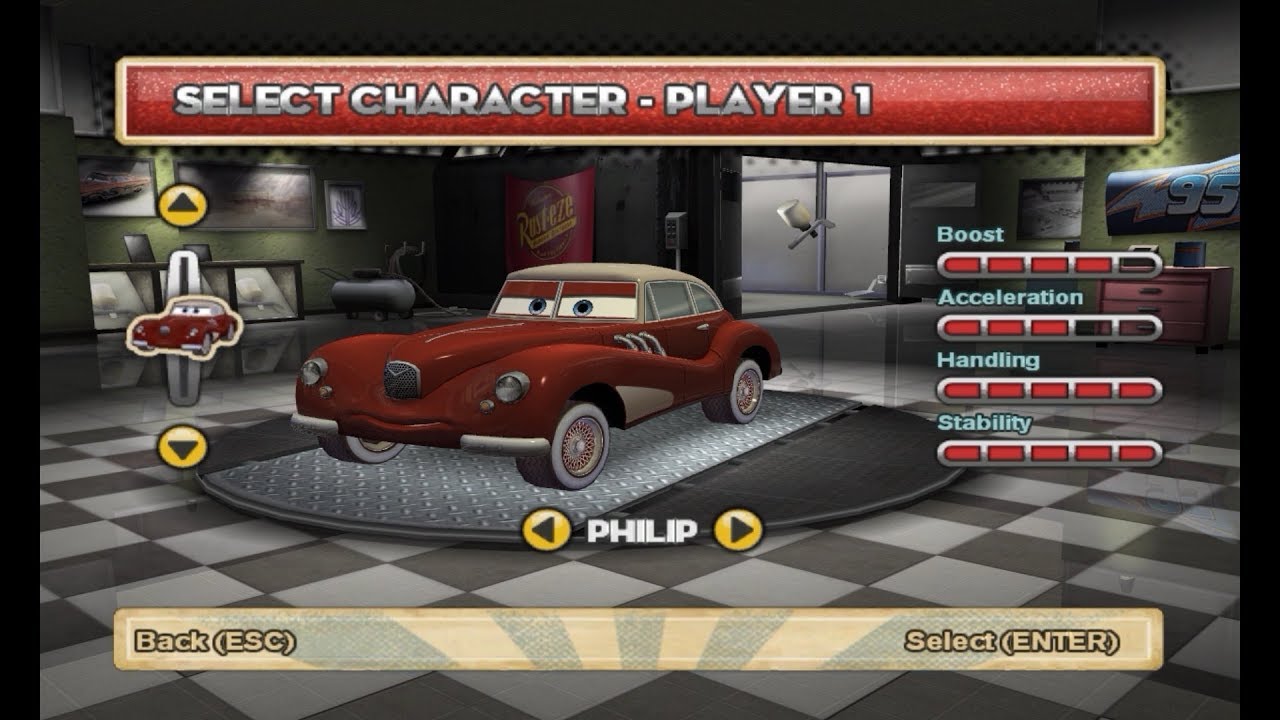 Cars Superdrive: Phillip