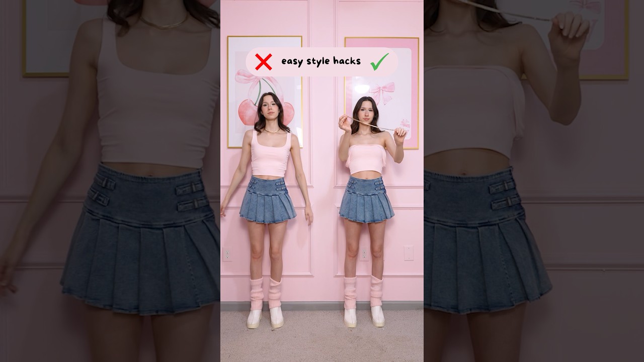 Простые модные лайфхаки!! 🥰 | Вдохновение для модных образов, советы по стилю, ootd, grwm