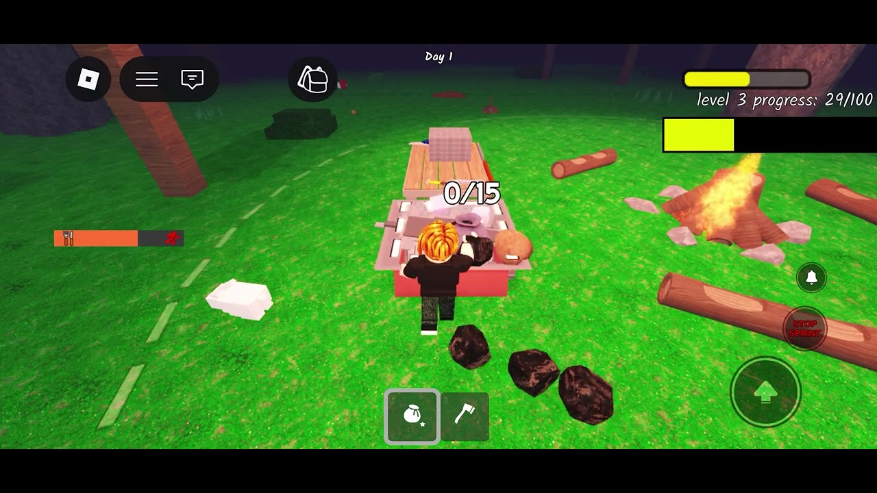 I played 99 nights in the forest until i die