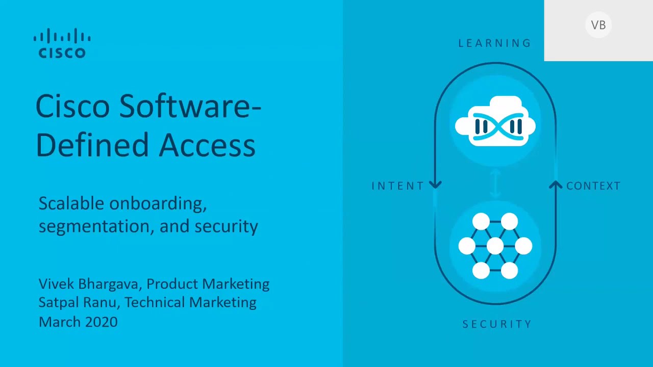 Software Defined Access Overview Demo - DNA Center, Cisco ISE & Programmable Infrastructure
