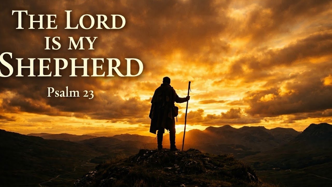 ​Psalm 23: The Lord is My Shepherd | Peaceful Worship for Anxiety & Rest (Echoes From Eden)