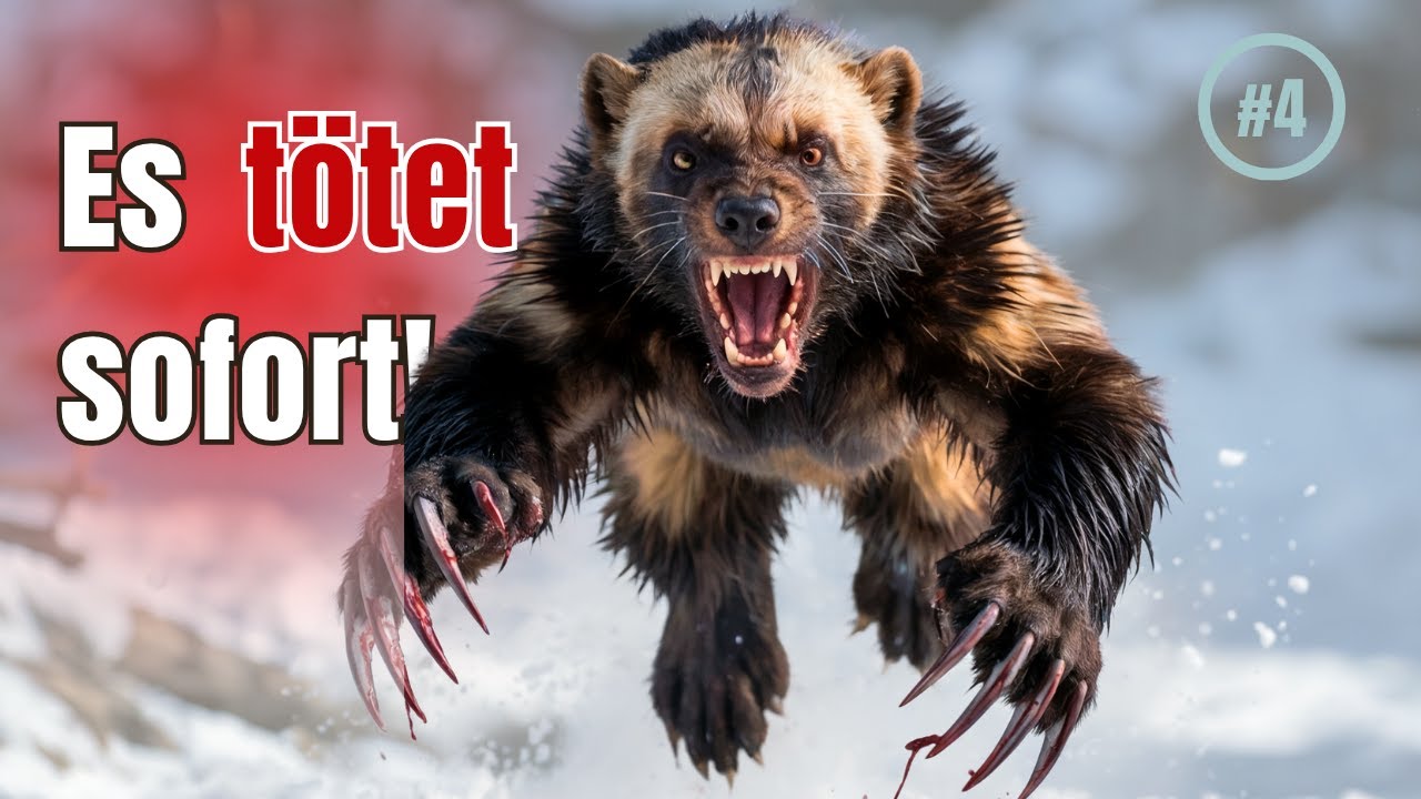 Wolverine = Vielfra&szlig; - Das gef&auml;hrlichste Tier, das du nie gesehen hast - Wildlife Serie#4