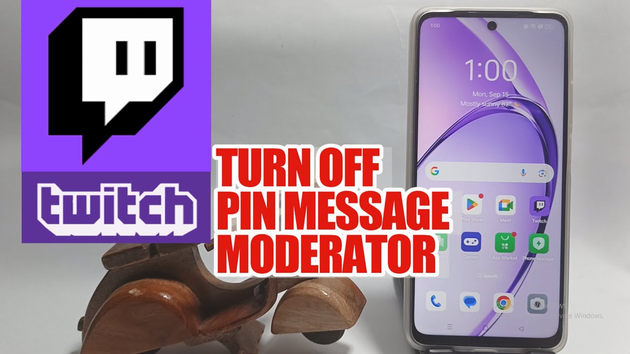 How To Turn Off Pin Message Moderator On Twitch App