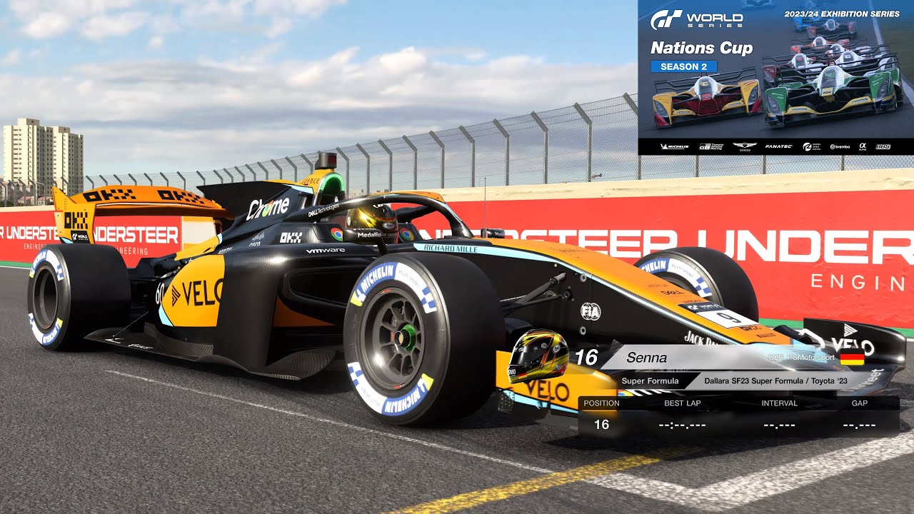 Gran Turismo 7 | GTWS Nations Cup | 2023-24 Exhibition Series | Season 2 - Round 3 | Onboard