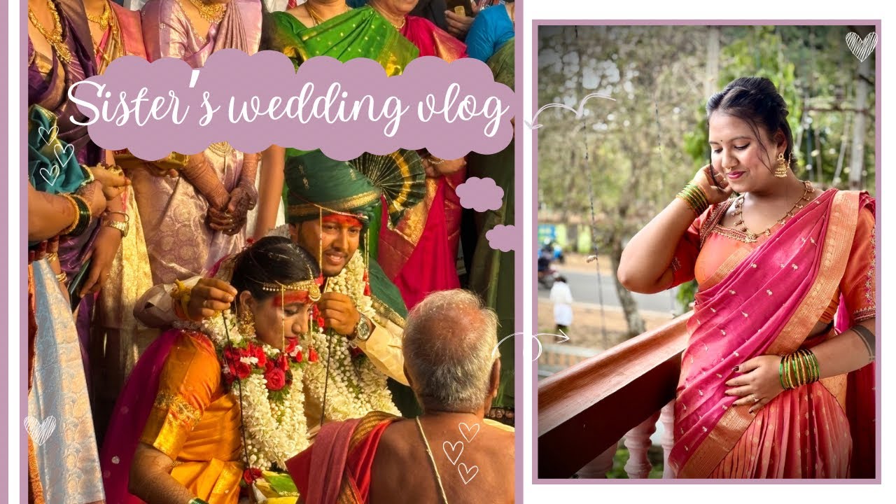 My sister’s wedding vlog don’t miss to watch 🫶