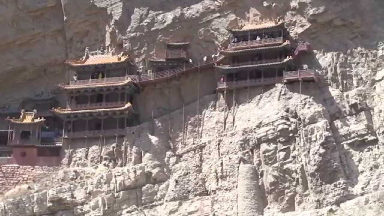 Datong: Le monast&egrave;re suspendu bouddhiste de Xuan Kong (Chine)