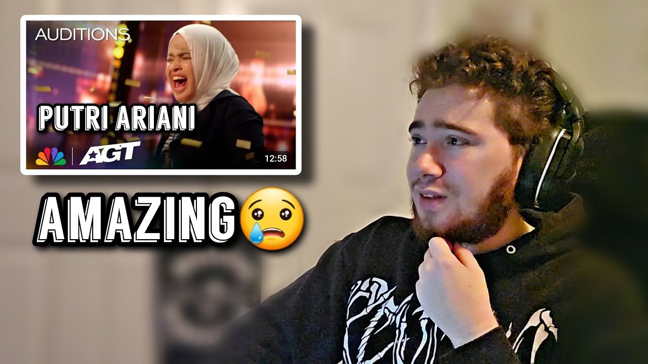 Putri Ariani receives the GOLDEN BUZZER Reaction