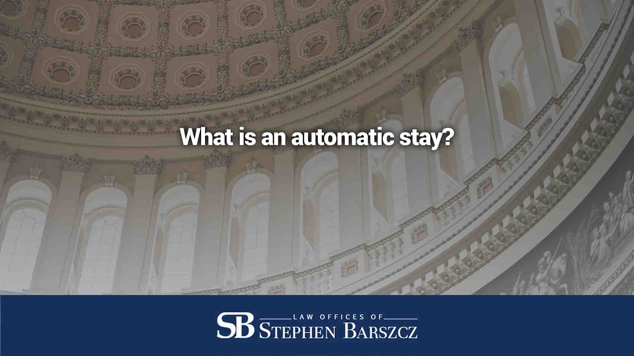 What is an automatic stay?