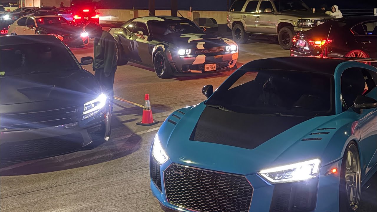 @pressureracing car meet went crazy! 