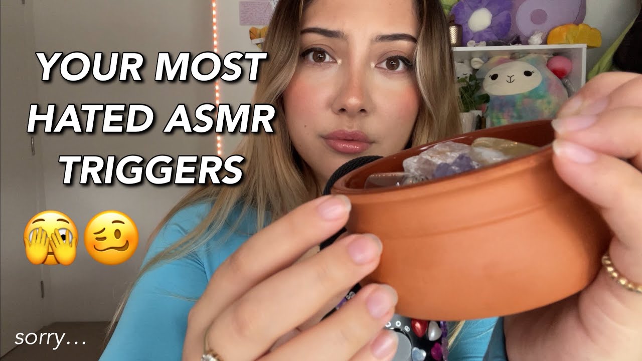 ASMR your MOST HATED triggers 🫣😵&zwj;💫